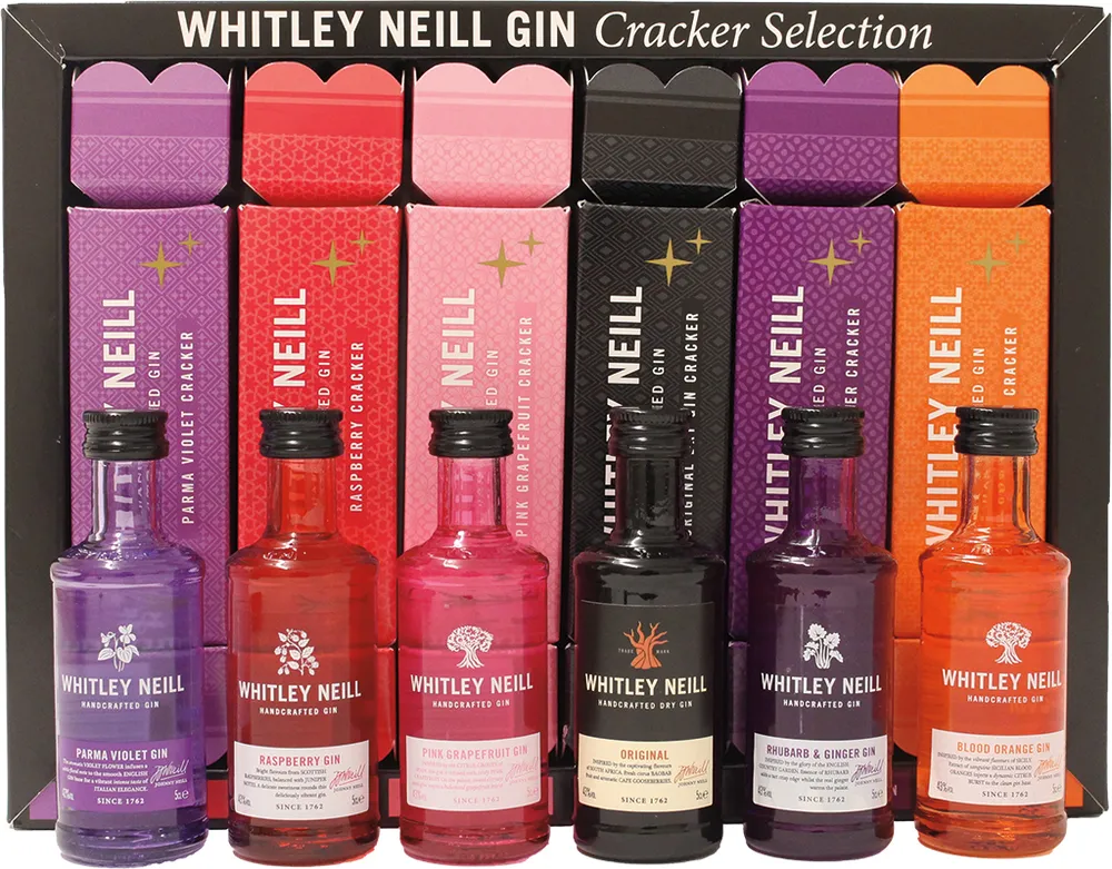 BCLIQUOR Whitley Neill - Gin Cracker Gift Pack