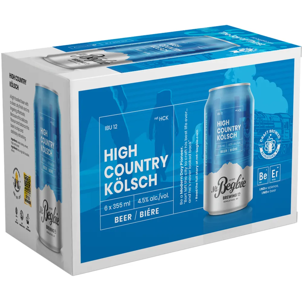 BCLIQUOR Mt Begbie - High Country Kolsch Can