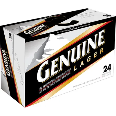 BCLIQUOR Labatt - Genuine Lager Can