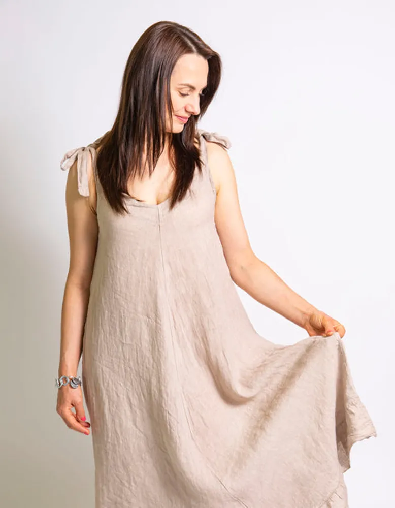 Claudia Linen Dress