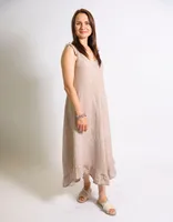 Claudia Linen Dress