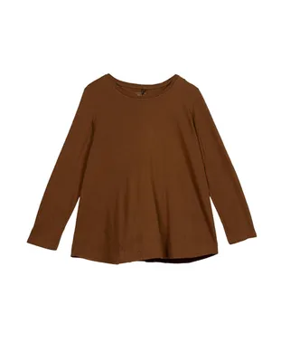 Carina Long Sleeve in Caramel