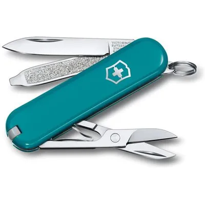 Victorinox Classic SD Swiss Army Multi-Tool Mountain Lake SKU VN0622323G