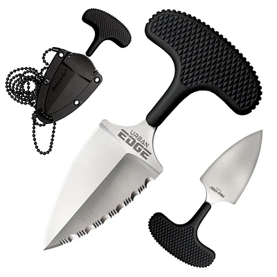 Cold Steel Urban Edge (50/50 Edge) Push Dagger w/Sheath SKU CS-43XLS