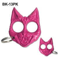 Self Defense Cat Keychain Pink SKU BK-13PK