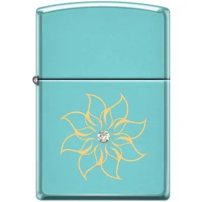 Zippo Flower with Swarovski Crystal SKU