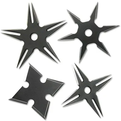 Perfect Point Throwing Stars Set of 4 SKU RC-4B