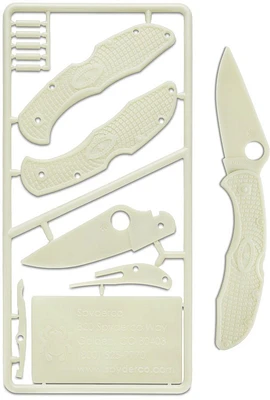 Spyderco Glow-in-the-Dark Plastic Knife Kit SKU PLKIT1