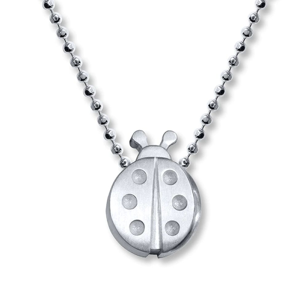 Jared The Galleria Of Jewelry Alex Woo Luck Ladybug Necklace Sterling Silver  | Dulles Town Center