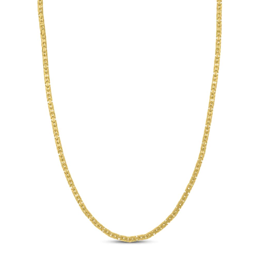 Byzantine Chain Necklace 14K Yellow Gold