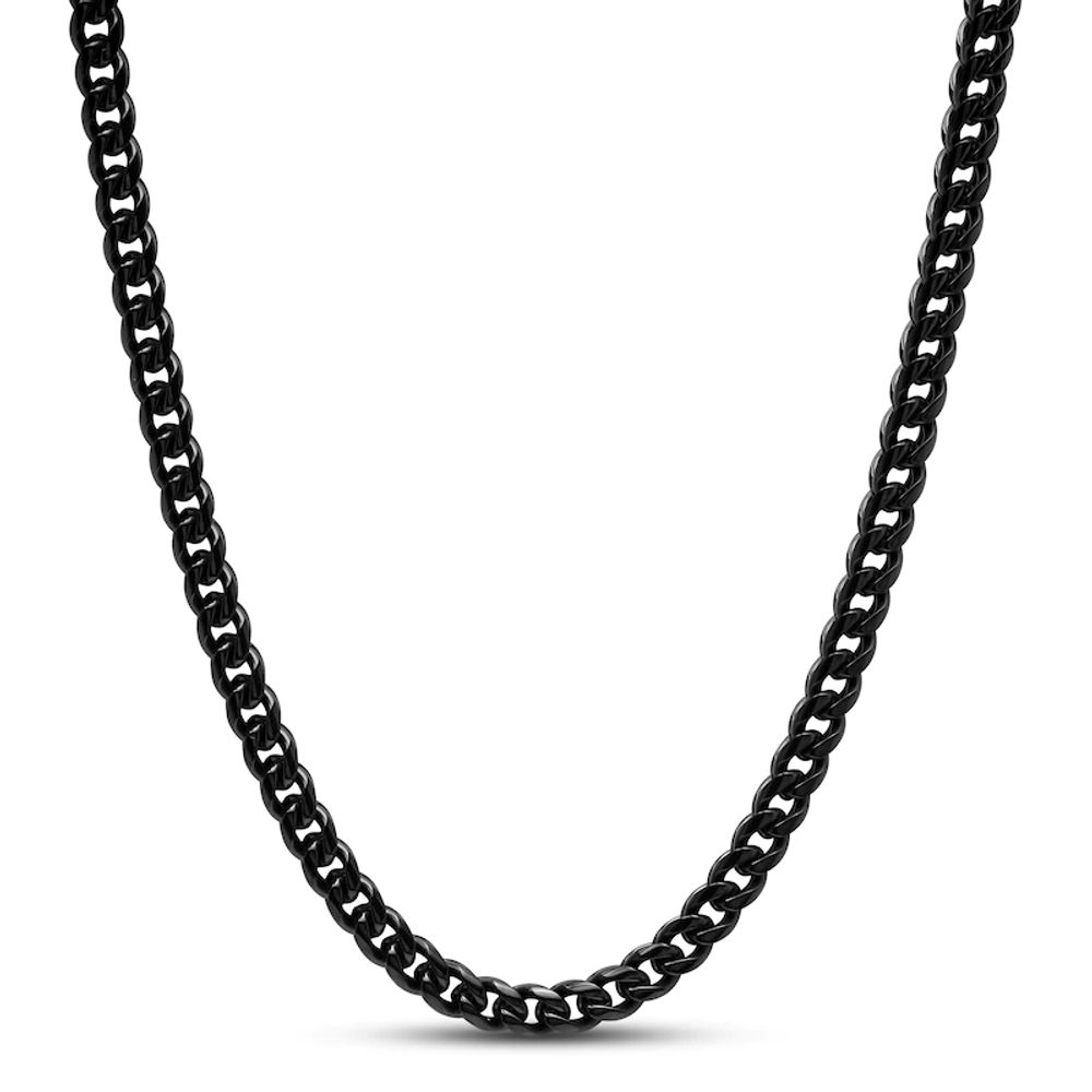 Franco Chain Necklace Stainless Steel 24