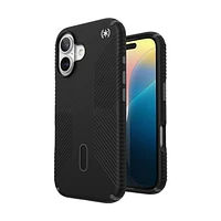 Speck Presidio2 Grip with ClickLock/MagSafe for iPhone 16 - Black