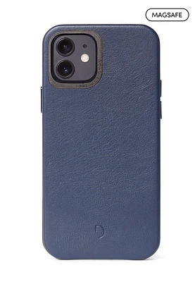 Decoded MagSafe Leather Backcover for iPhone 13 - Matte Navy
