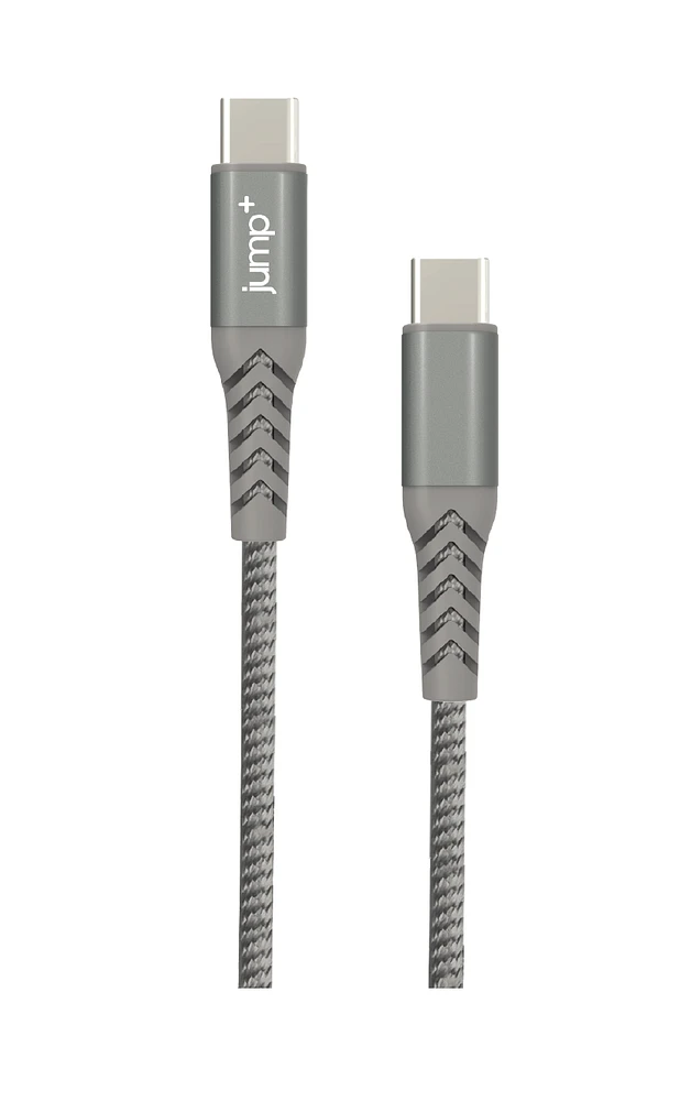 jump+ USB-C to USB-C 2M Braided Cable