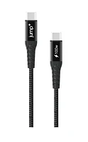 jump+ USB-C to USB-C 2M Braided Pro Cable 100w - Black