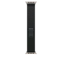 49mm Black Trail Loop - M/L - Natural Titanium Finish