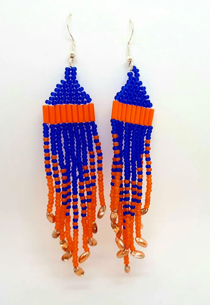 Beaded Earrings - Mary Hunter