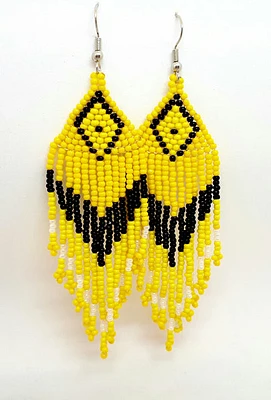 Beaded Earrings - Caroline Makimuk