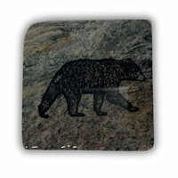 Walking Black Bear Coaster