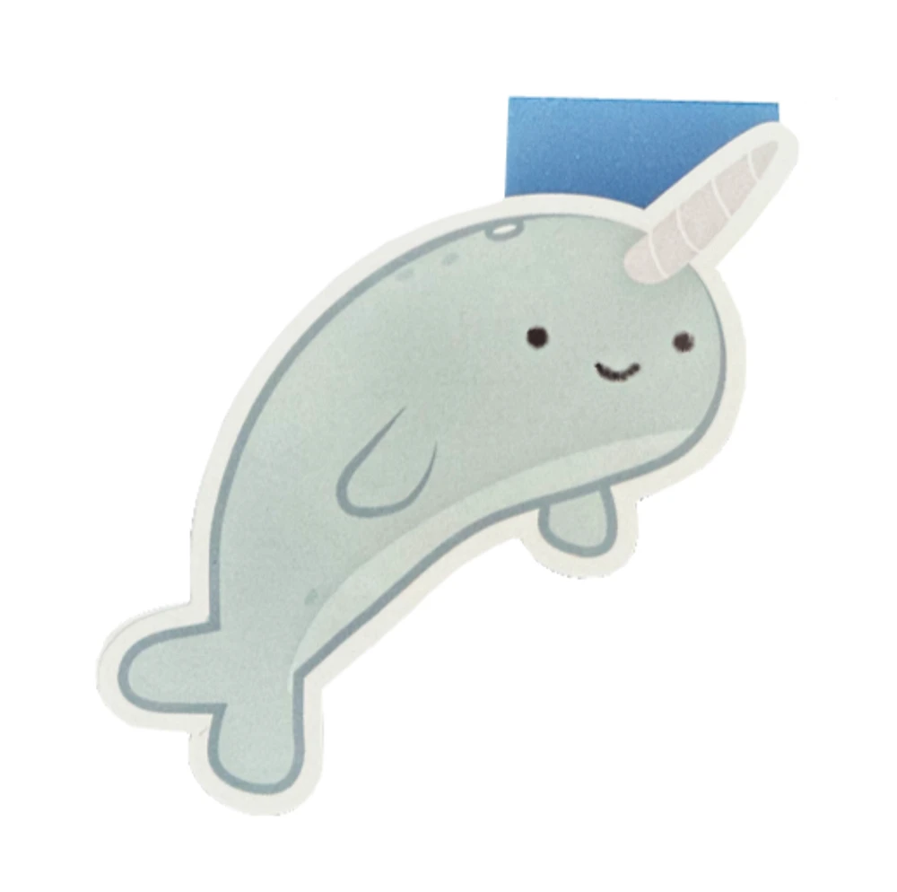 Narwhal Magnetic Bookmark