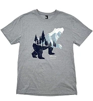 Ottawa Canada Bear T-Shirt - Grey