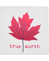 True North Maple Leaf Coaster
