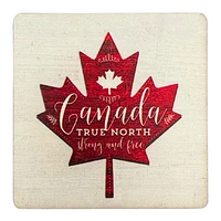 True North Strong and Free Coaster