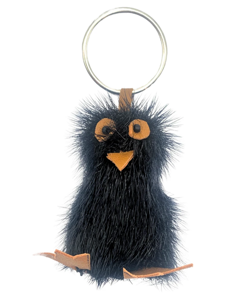 Beaded Ookpik Sealskin Keychain