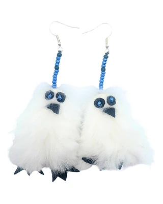 Beaded Ookpik Earrings - Daisy Savard