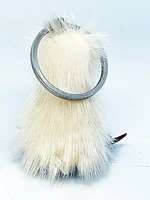 Beaded Ookpik Sealskin Keychain