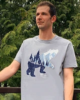 Ottawa Canada Bear T-Shirt - Grey