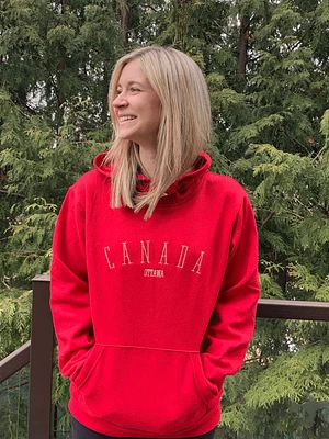Canada Hoodie - Red