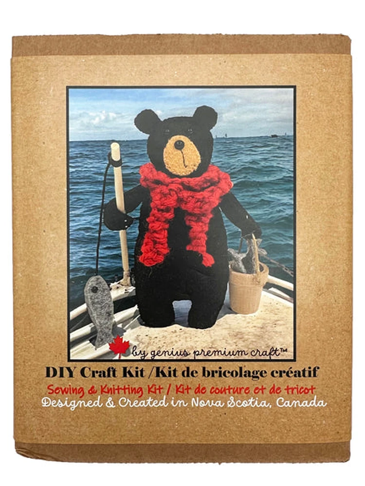 Fishing Bear - Felt Kit