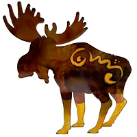 Handpainted Moose