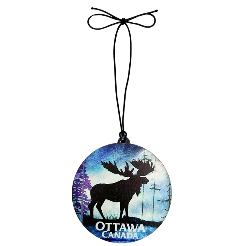 Ottawa Canada Moose Ornament