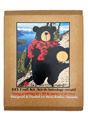 Logging Bear - Felt Kit