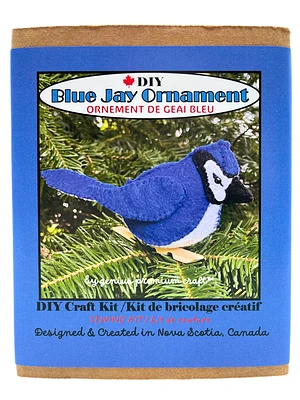 Blue Jay Ornament - Craft Kit