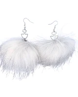 Fur Earrings