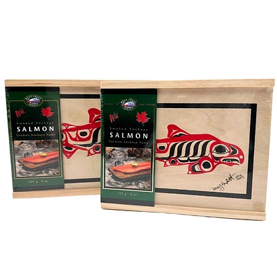 Cedar Boxed Smoked Salmon