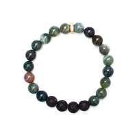 Peace Bracelet - India Agate 8mm