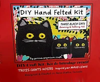 Maud Lewis Black Cats - Felt Kit