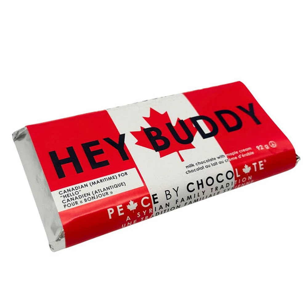 Canadian "Hey Buddy" Maple Filled Chocolate Bar