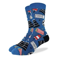 Men's Hollywood Movie Crew Socks