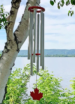 Canadian Maple Leaf Wind Chimes