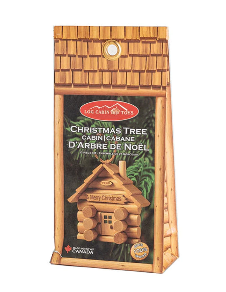 Log Cabin Ornament Kit