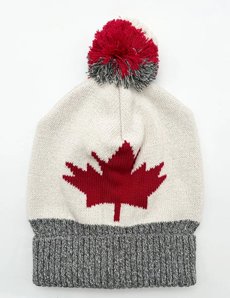 Maple Leaf Slouchy Hat