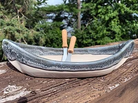 Canoe Dip Pot - Glacier