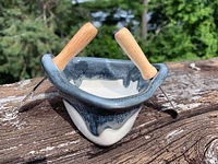 Rowboat Dip Pot - Glacier