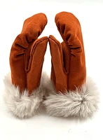 Children's Sealskin Mitts - Annie Okpik