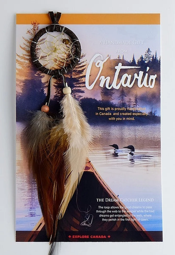 First Nations Dream Catcher - Loon Spirit